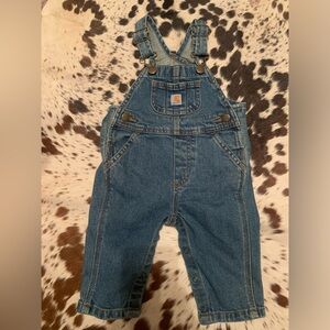 Infant Carhartt Denim Overalls
